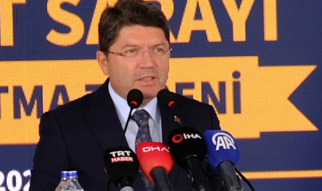 Bakan Tunç "Son aşamaya getirdik" diyerek açıkladı