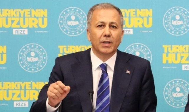 Bakan Yerlikaya "Gereği yapıldı" diyerek duyurdu!