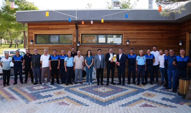 Başkan Işık'tan zabıta ekiplerine anlamlı ziyaret