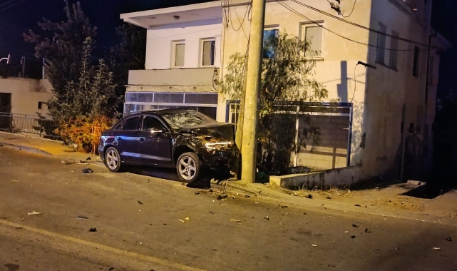 Bodrum'da trafik kazası: 1 ölü, 1 ağır yaralı