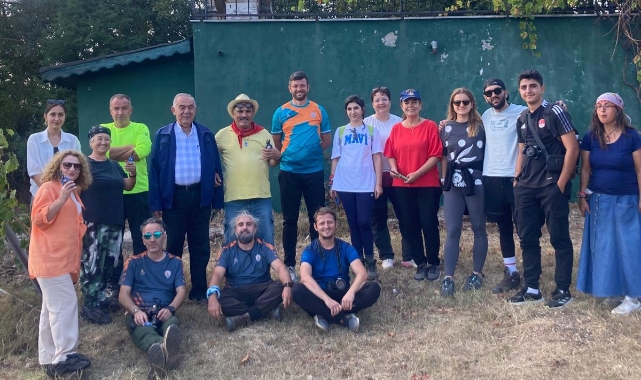 Budost Spor Kulübü dağcıları üzüm topladı