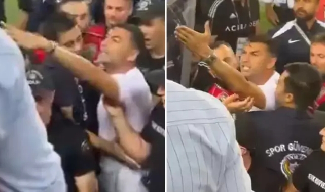 Burak Yılmaz, Trabzonsporlu taraftarlarla tartıştı!