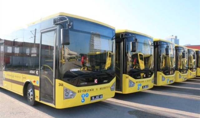 Bursa'da  6F1, 6F2 14L, B43 otobüs hatlarının güzergahı değişti!