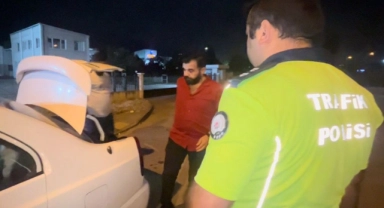 Bursa'da alkollü sürücü, polise yalvardı
