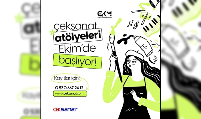 Bursa'da ÇEKSANAT Tiyatro Atölyeleri yeni sezona hazır!