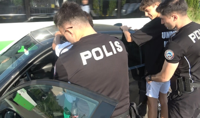 Bursa'da drift atan sürücünün savunması pes dedirtti