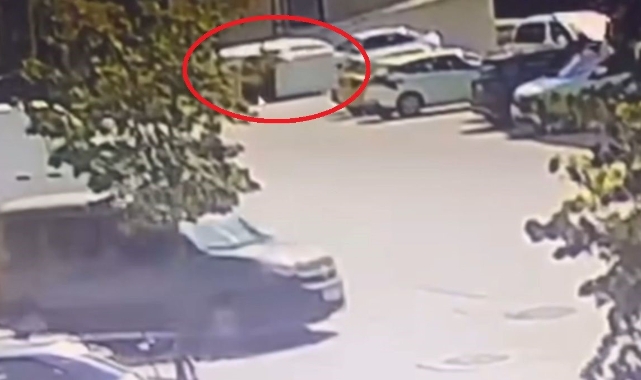 Bursa'da garip kaza! Seyir halindeki araç bir anda takla attı