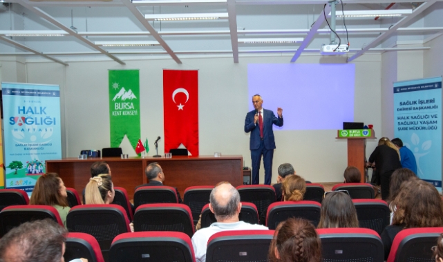 Bursa'da ‘Halk Sağlığı Haftası' dolu dolu geçiyor