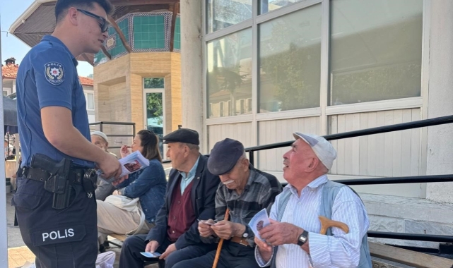 Bursa Emniyeti dolandırıcılara karşı vatandaşları bilgilendirdi