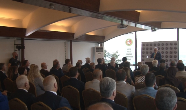 Bursa Terzi Kumaşçı ve Konfeksiyoncular Odası'nın 73. yılı kutlandı