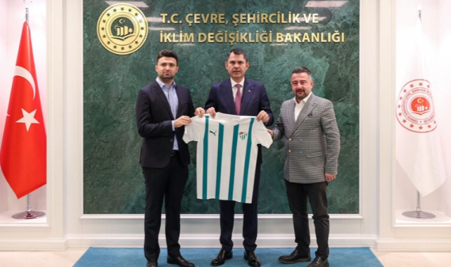 Bursaspor Başkanı Çelik’ten önemli ziyaret