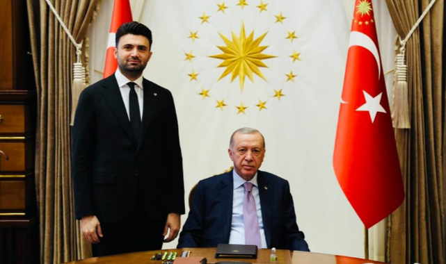 Enes Çelik Cumhurbaşkanı Recep Tayyip Erdoğan'la görüştü