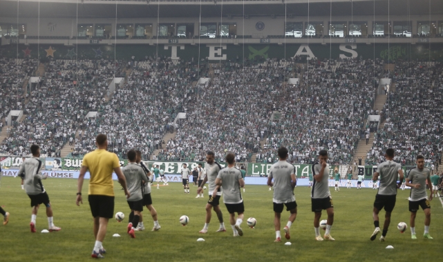 Bursaspor taraftarlarından, Muş Spor Kulübü maçına yoğun ilgi