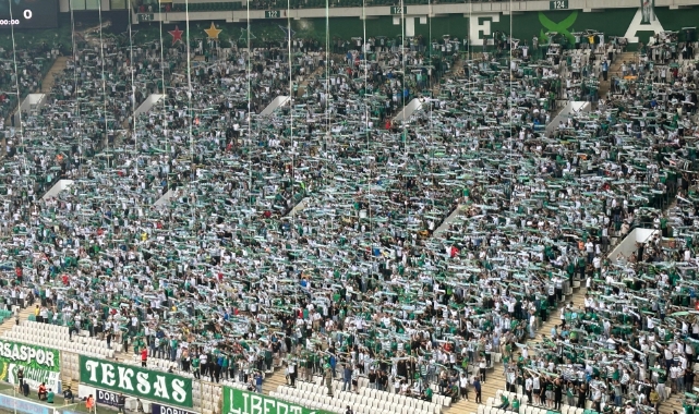 Bursaspor-Tokat maçında seyirci rekoru kırıldı