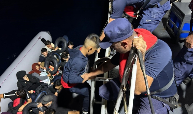 Çanakkale Ayvacık'ta 31 kaçak göçmen yakalandı