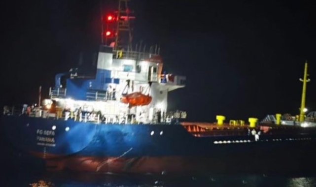 Çanakkale Boğazı’nda gemi arızası