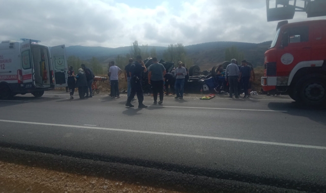 Çorum’da iki cip çarpıştı! Ölü ve yaralılar var