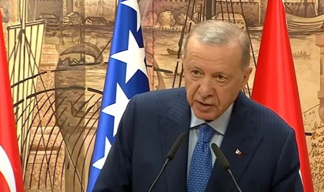 Cumhurbaşkanı Erdoğan Bosna Hersek lideri ile bir araya geldi: