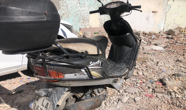 Devrilen motosikletin sürücüsü yaralandı