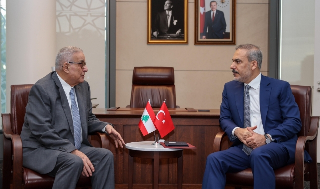 Dışişleri Bakanı Fidan, Lübnan Dışişleri Bakanı Bouhabib ile görüştü
