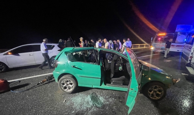 Elazığ'da feci kaza!