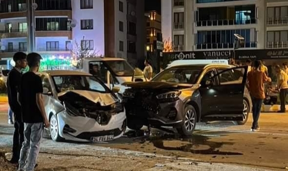 Elazığ’da trafik kazası