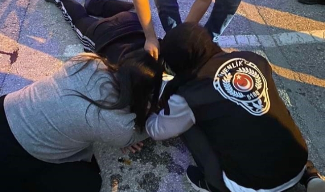 Elmadağ'da otomobil ile motosiklet çarpıştı: 2 kişi yaralandı