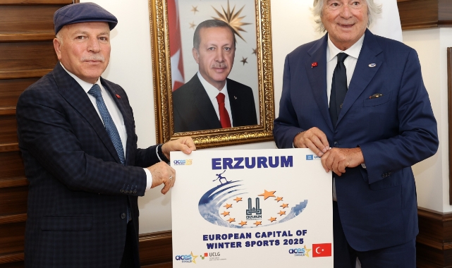 Erzurum 2025 Avrupa Kış Sporları Başkenti seçildi