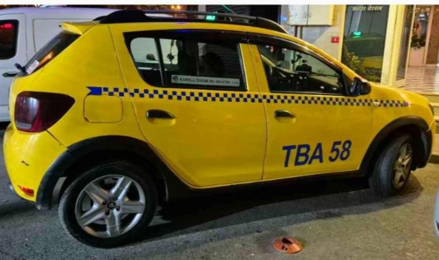 25 bin liralık taksi yolculuğu