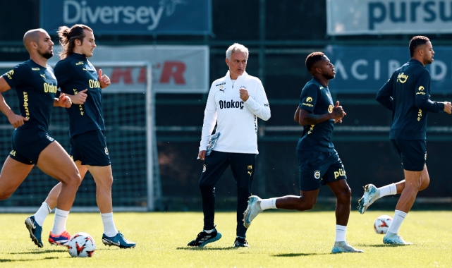 Fenerbahçe'de Union SG maçı hazırlıkları devam ediyor