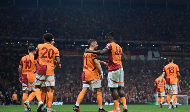 Galatasaray'dan 3 gollü galibiyet