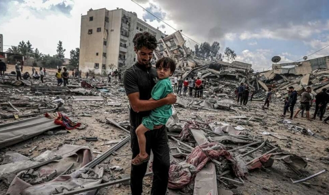 Gazze'de hayatını kaybedenlerin sayısı 41 bin 455’e yükseldi