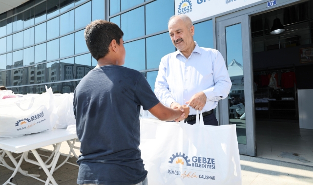 Gebzeli öğrencilere eğitim desteği