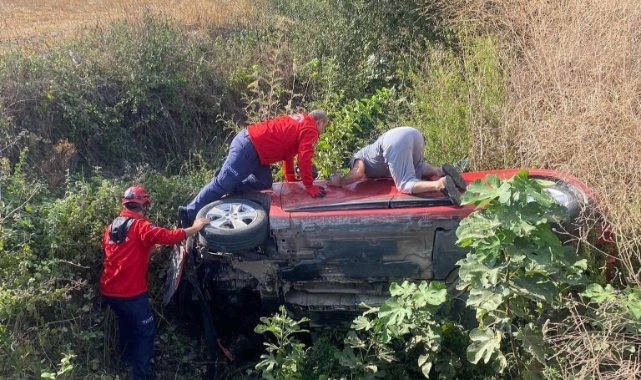 Gönen'de trafik kazası