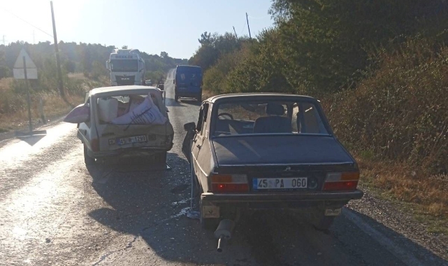 Gördes’te trafik kazası