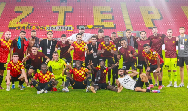 Göztepe mağlubiyet yüzü görmedi