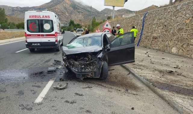 Gümüşhane'de trafik kazası