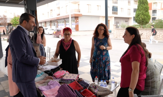 Gürsu Belediyesi Maharetli Eller Çarşısı üreten kadınları buluşturuyor
