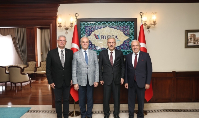 İlçe belediye başkanları Bursa için yan yana