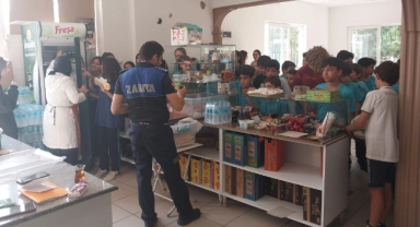 İnegöl Belediyesi zabıtasından okul kantinlerine sıkı denetim