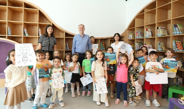 İnegöl'ün ilk çocuk kitaphanesinde 'Masal' heyecanı