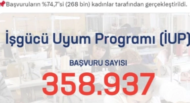 İşgücü Uyum Programı'na 358 bin başvuru yapıldı