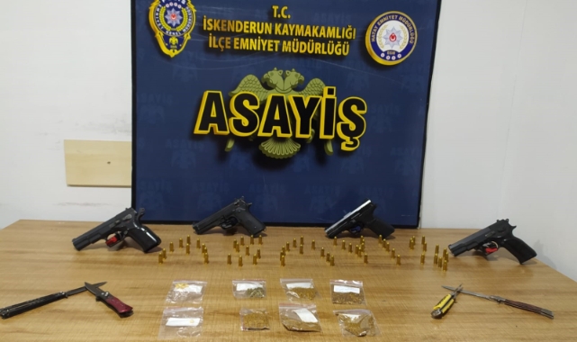 İskenderun'da 27 şüpheli şahıs yakalandı