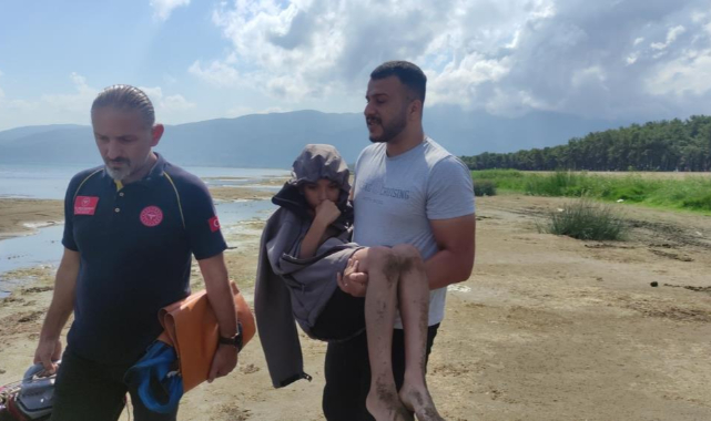İznik Gölü iki kardeşi yutacaktı!