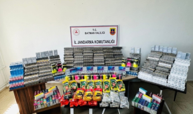 Jandarmadan kaçakçılık operasyonu