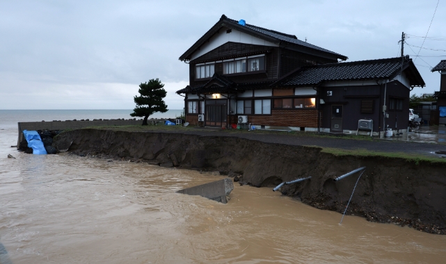 Japonya'da heyelan: 1 kişi öldü çok sayıda kayıp var!