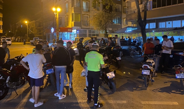Karacabey'de motosikletlere rekor ceza