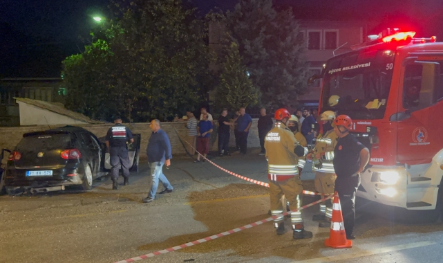 Kayganlaşan yolda otomobil TIR'a çarptı: 1 ölü