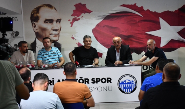 Kayseri Süper Amatör Küme fikstürü çekildi