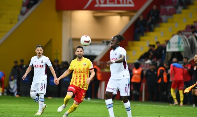 Kayserispor galibiyet için Trabzon'a gitti